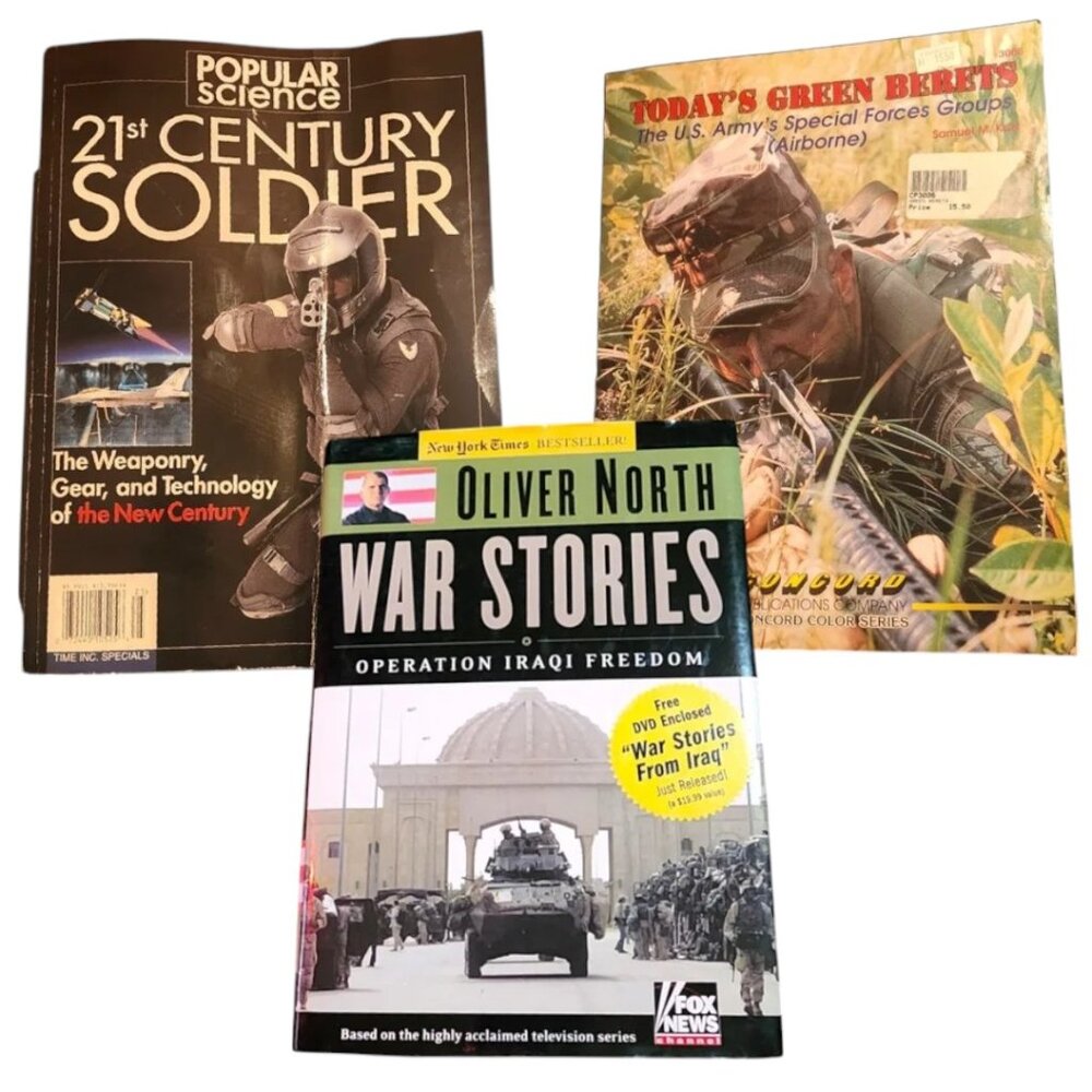 Army Book/Magazines Bundle